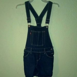 Levi Strauss overall shorts